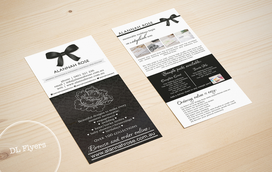 Example of Double Sided DL Flyers