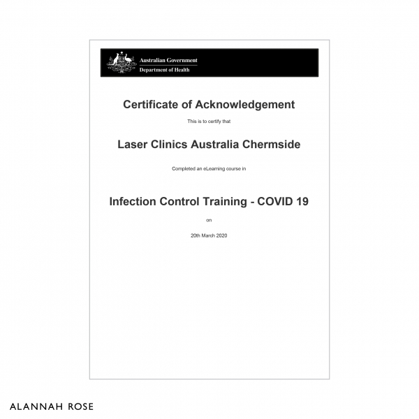 Product Image_A4 Stand Up Sign Covid19 Training Certificate